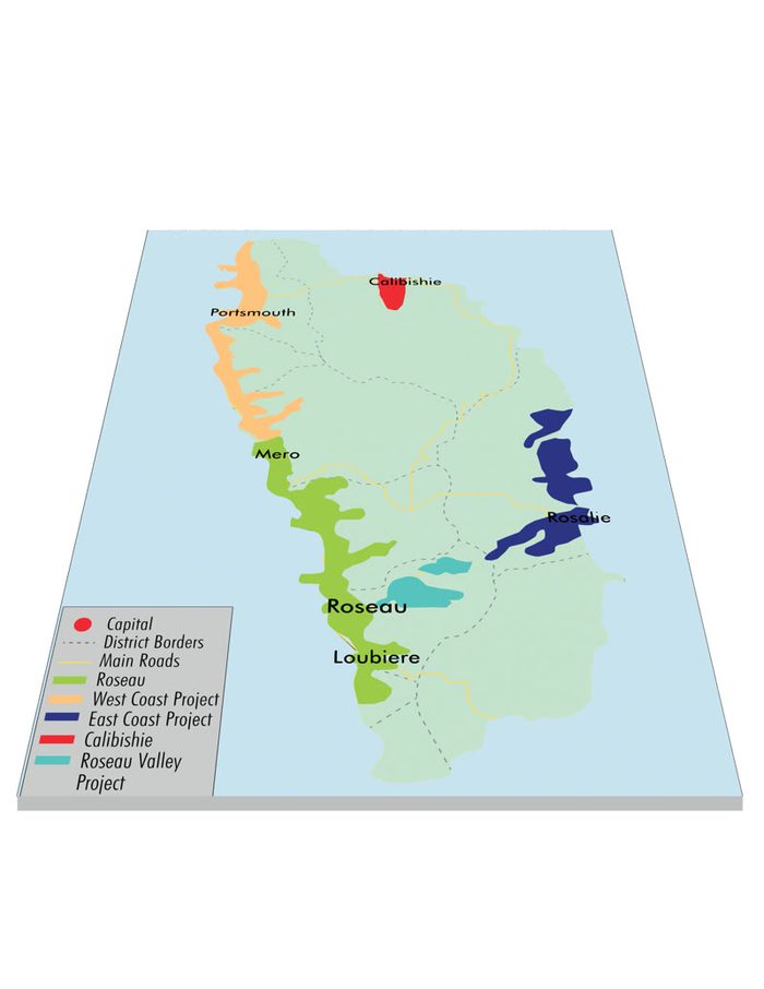 Guyana project map