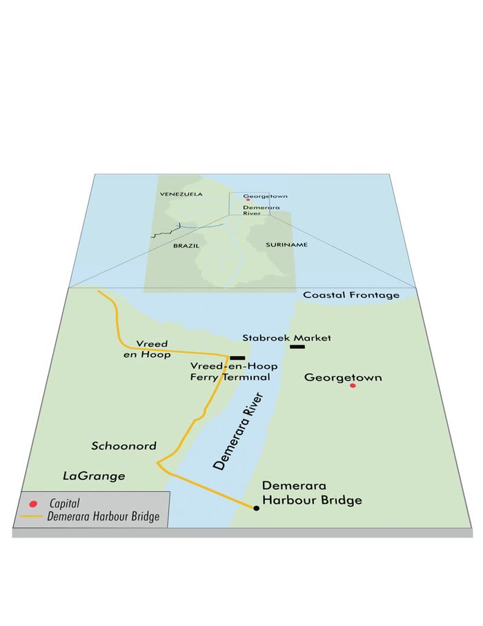 Jamaica southern plains project map