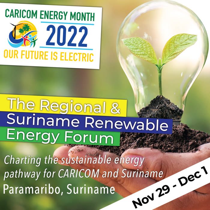 Suriname Renewable Energy Forum graphic