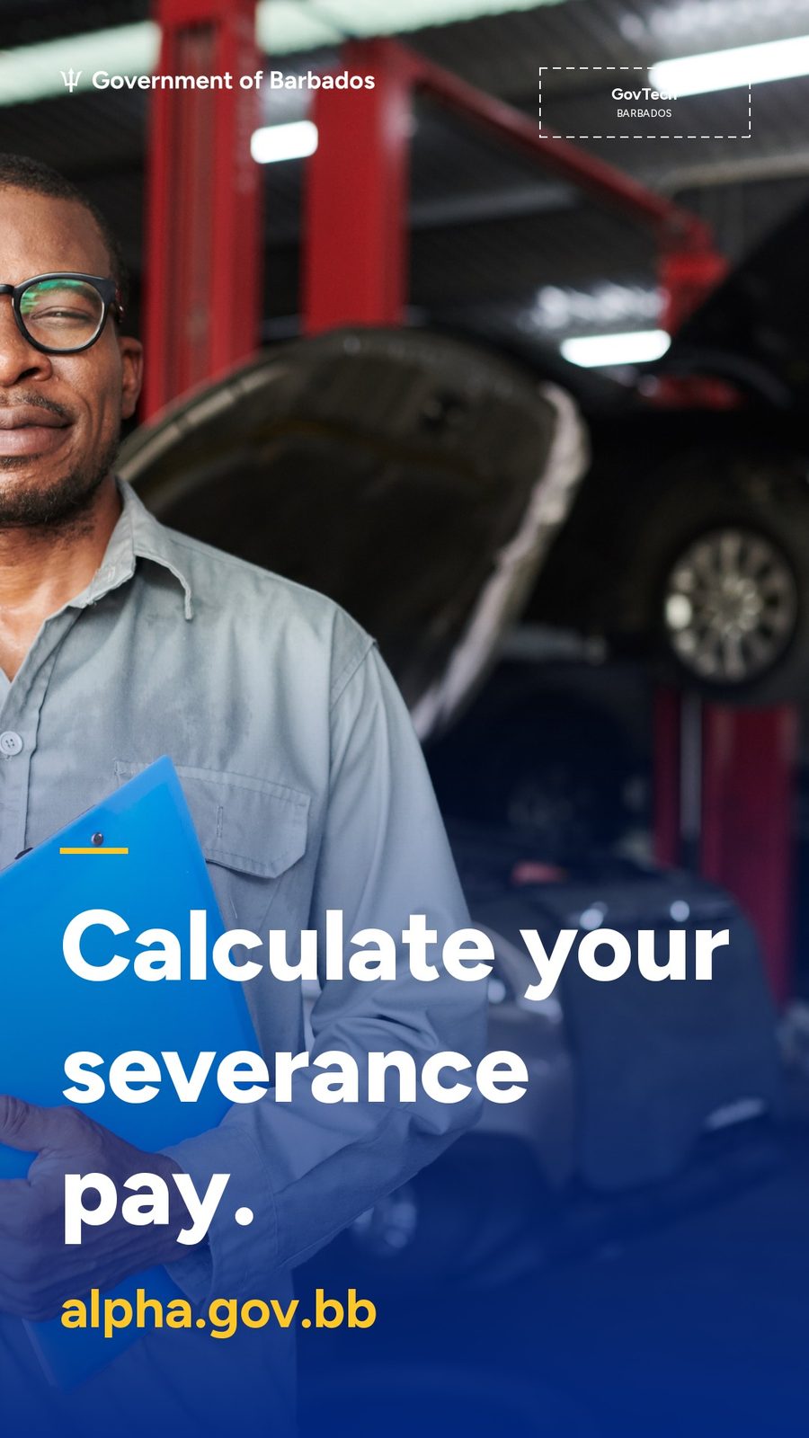 Severance pay advertisement